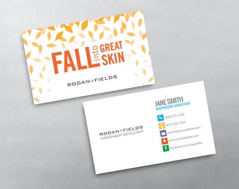 Rodan + Fields Business Card - Independent Consultant Business Card Design - Free U.S. Shipping