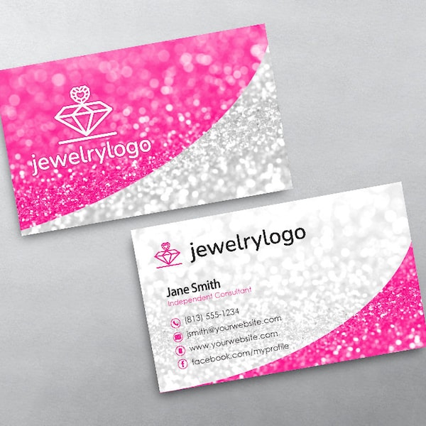 Paparazzi Inspired Business Card - Independent Consultant Business Card Design - Free U.S. Shipping