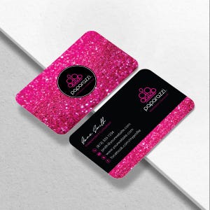 Paparazzi Inspired Business Card - Independent Consultant Business Card Design - Free U.S. Shipping