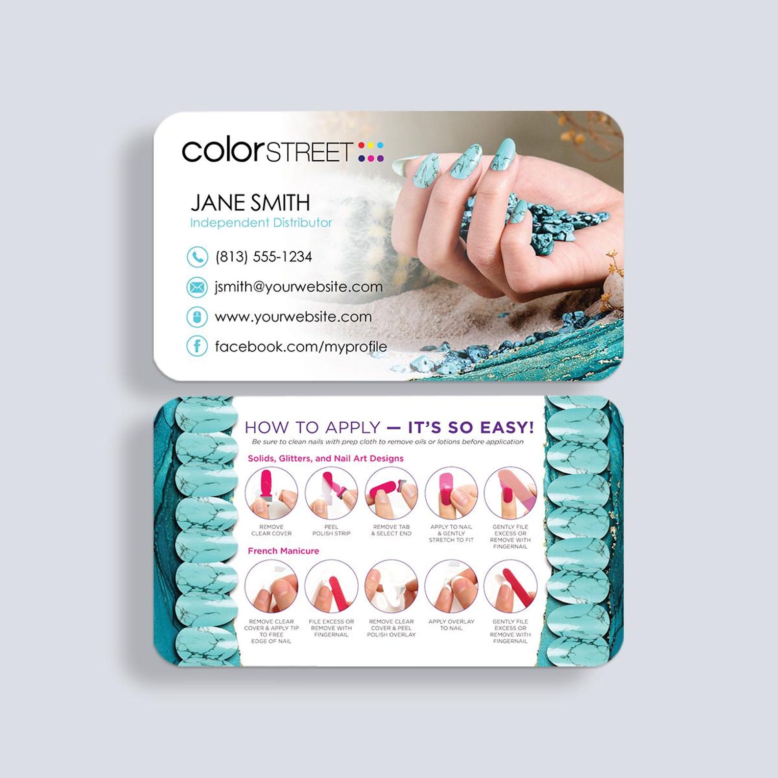 Mf Distributor Card Design Custom Independent Distributor Business Card – 16pt, Photo - Etsy