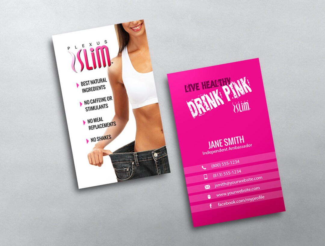 Plexus Business Card Independent Ambassador Business Card Design Free U ...