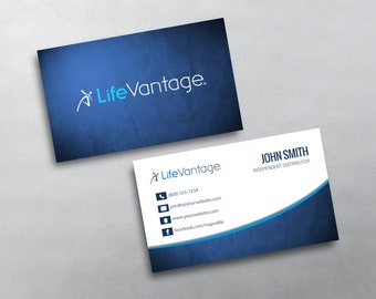 LifeVantage Business Card - Independent Distributor Business Card Design - Free U.S. Shipping