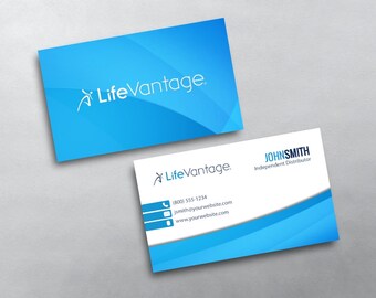 LifeVantage Business Card - Independent Distributor Business Card Design - Free U.S. Shipping