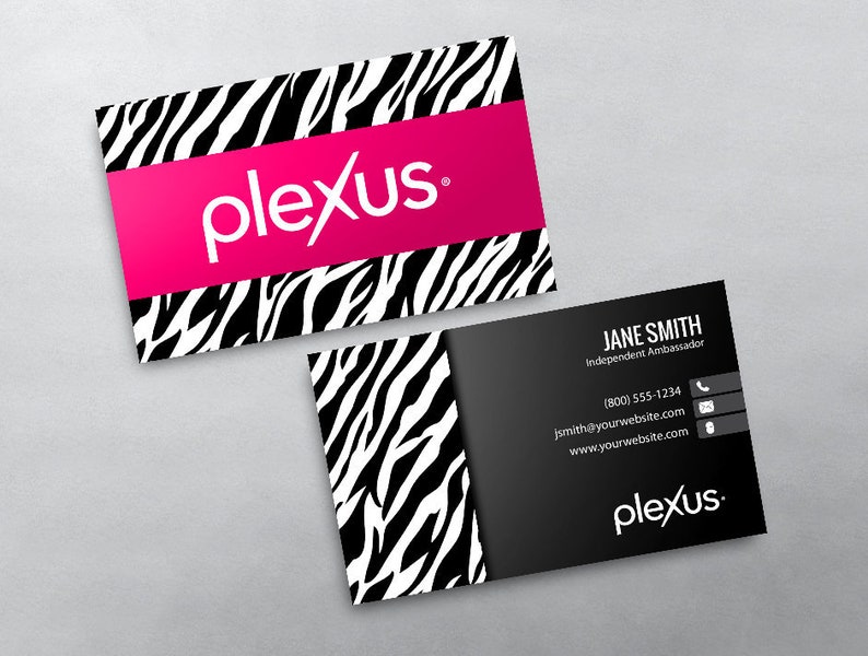 Plexus Business Card Independent Ambassador Business Card Design Free U.S. Shipping image 1