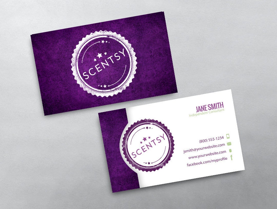 Image 3 for Scentsy Business Card Template