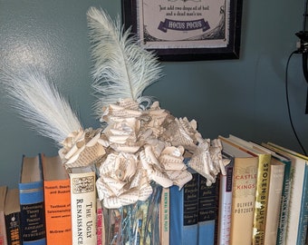 6 Book Pages Roses