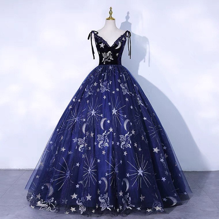 Midnight Prom Design Cute Midnight Blue Prom Dresses