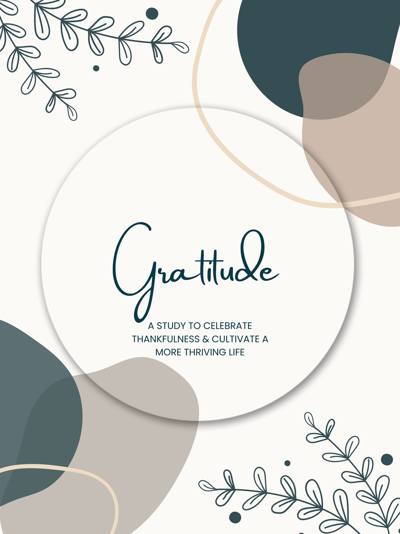Gratitude Workbook to Cultivate Thankfulness | Journal, Exercises and ...
