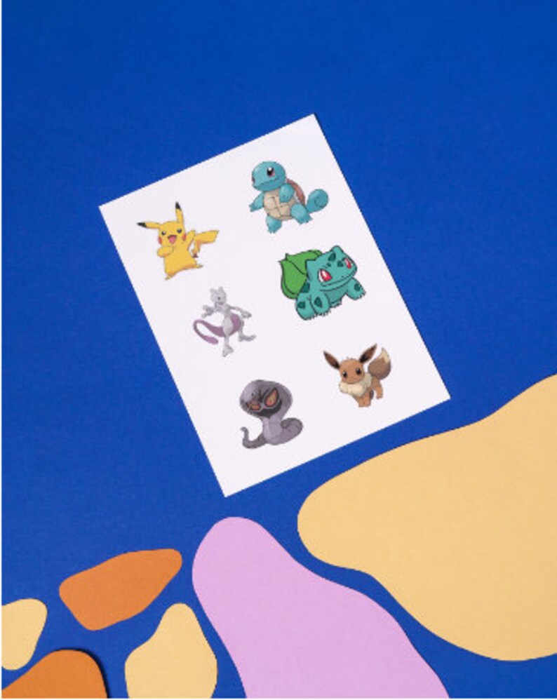 Pokemon printable scavenger hunt kids party game instant download