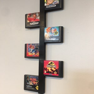 Sega Genesis Retro Game Tree Wall Hanger Display - Etsy