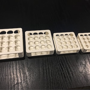 sample spray vial holder 1, 2, 3, 4, 5 ml for perfume / cologne bottles with spray caps