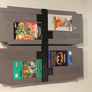 Retro game NES Wall hanger / display
