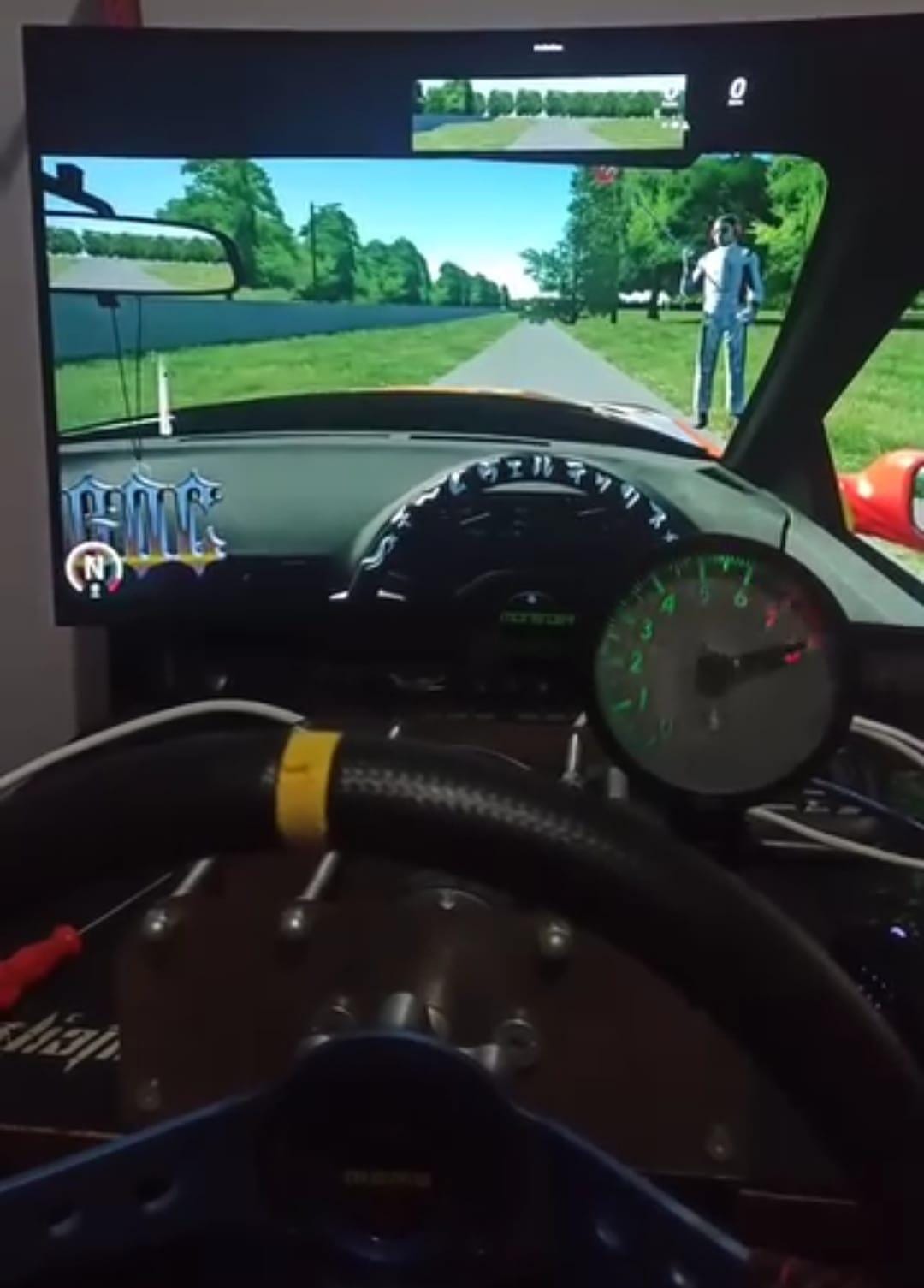 3D Printed Analog Tachometer | Sim Racing RPM Dashboard - Etsy