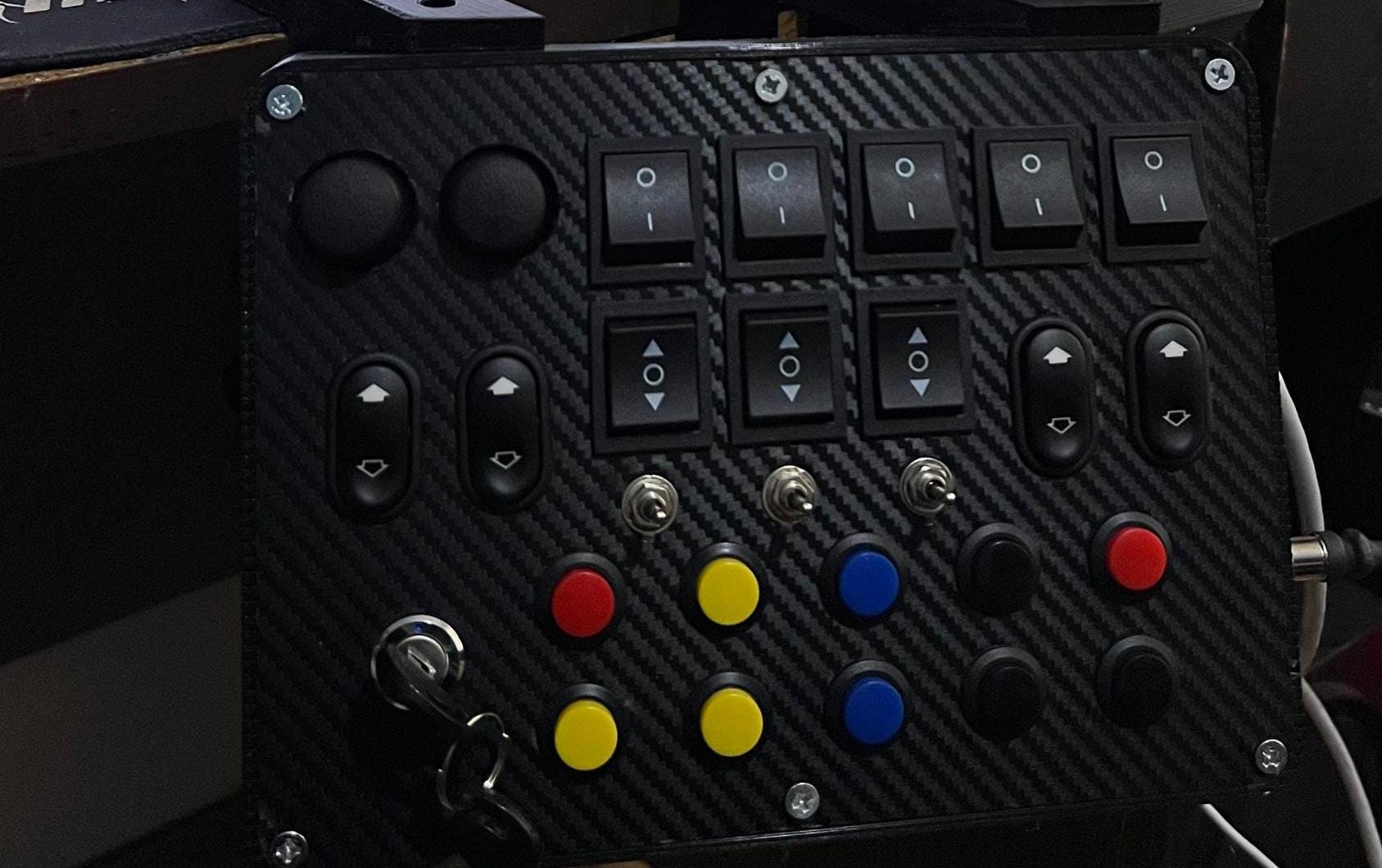 37-function JUST Button Box!! - | USB Plug-and-play | Control for ...