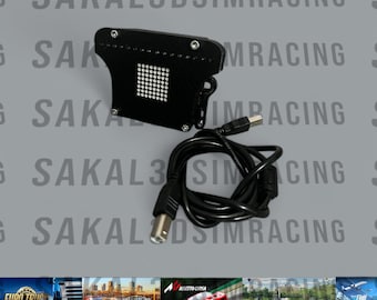 Digital Sim Racing RPM Gear Indicator - PLA Switch Box