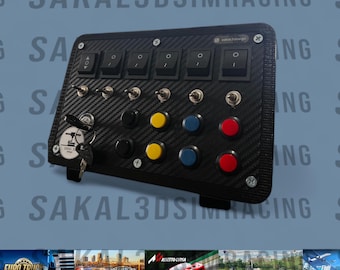 24 Function Button Box | 3D Printed Sim Racing Controller