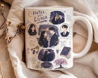 Hotel Del Luna Mug, K-Drama Gift, Korean Drama Fan Cup, Romantic Fantasy 11oz Mug, Moonlight Drama Lover Gift