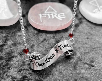 Gothic Once Upon A Time Necklace, OUAT, Gothic Fairytale, Gothic Necklace, Gothic Jewelry, Gothic Jewellery, Happily Ever After, Fairytales