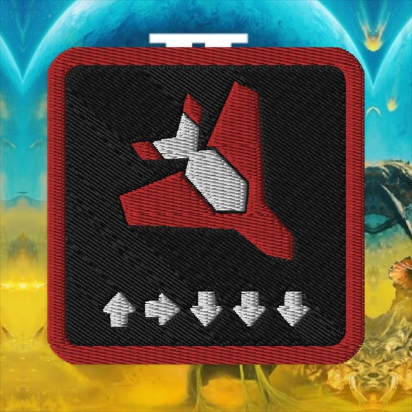 Helldivers 2: Embroided 500kg bomb patch
