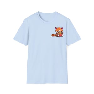 Red Panda T-Shirt, Cute Animal Tee, Wildlife Lover Gift, Graphic Tee, Nature Inspired Shirt, Unisex Softstyle