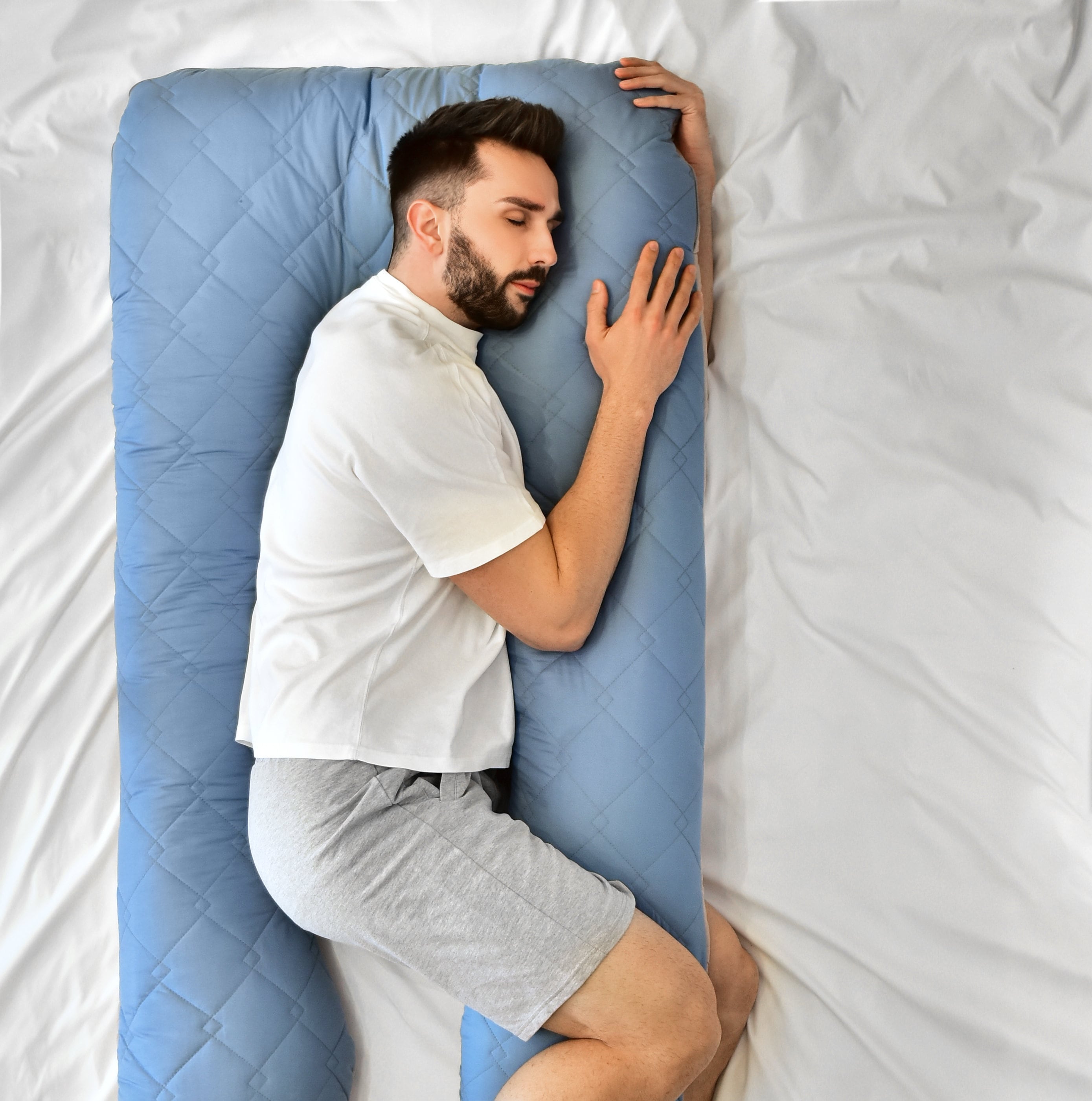 Almohada de posicionamiento, almohada para dormir de lado, almohada de  lactancia, almohada de embarazo Sleepy-C de MOTHERHOOD -  España