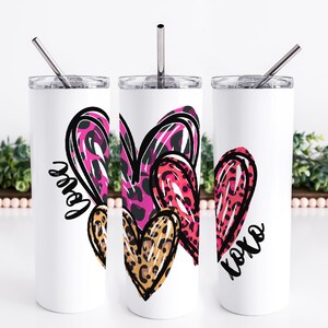 Valentines Day Love XOXO - 20oz. Insulated Tumbler