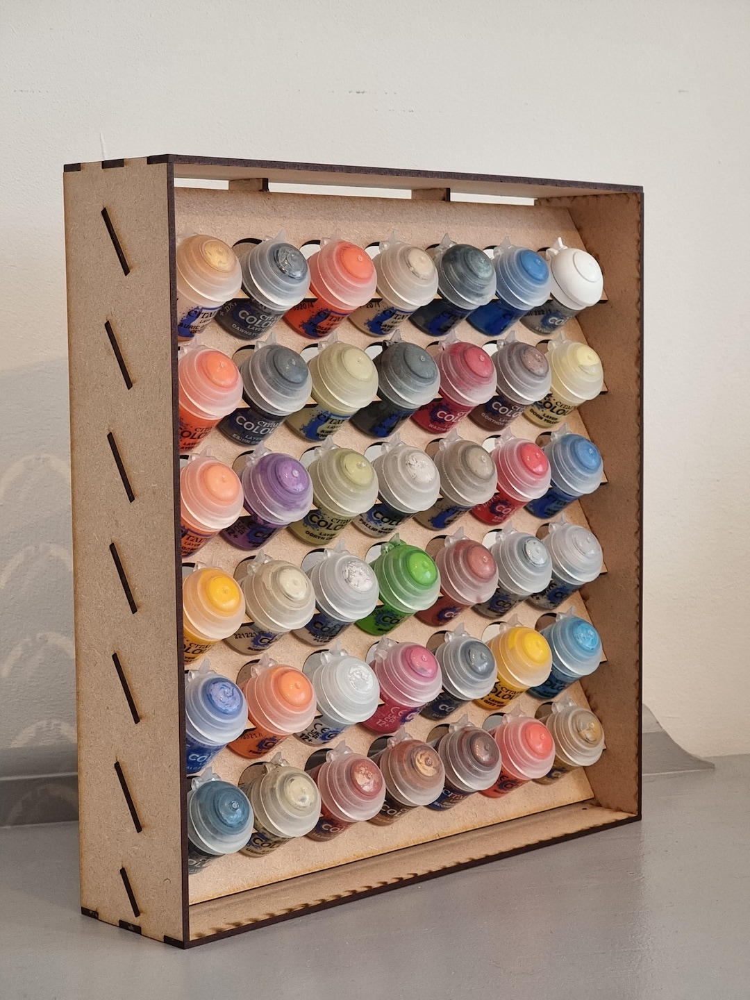 42 Paint Rack Fits All Citadel / Games Paints, Quick Delivery Etsy
