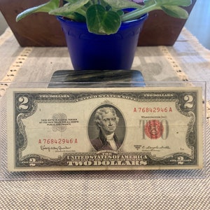 2 Dollar Note, Red Seal, Series 1953 C