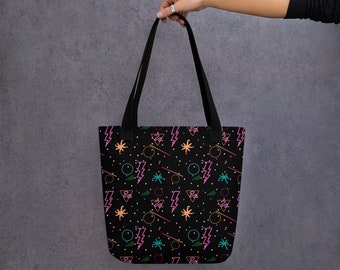 Retro 80s Arcade Tote Bag - Original Design! - Etsy