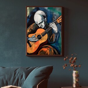 Einzigartige Wand Kunst Pablo Picasso Malerei Stil Druck