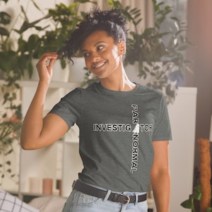 Paranormal Investigator Short-Sleeve Unisex T-Shirt - New Design!