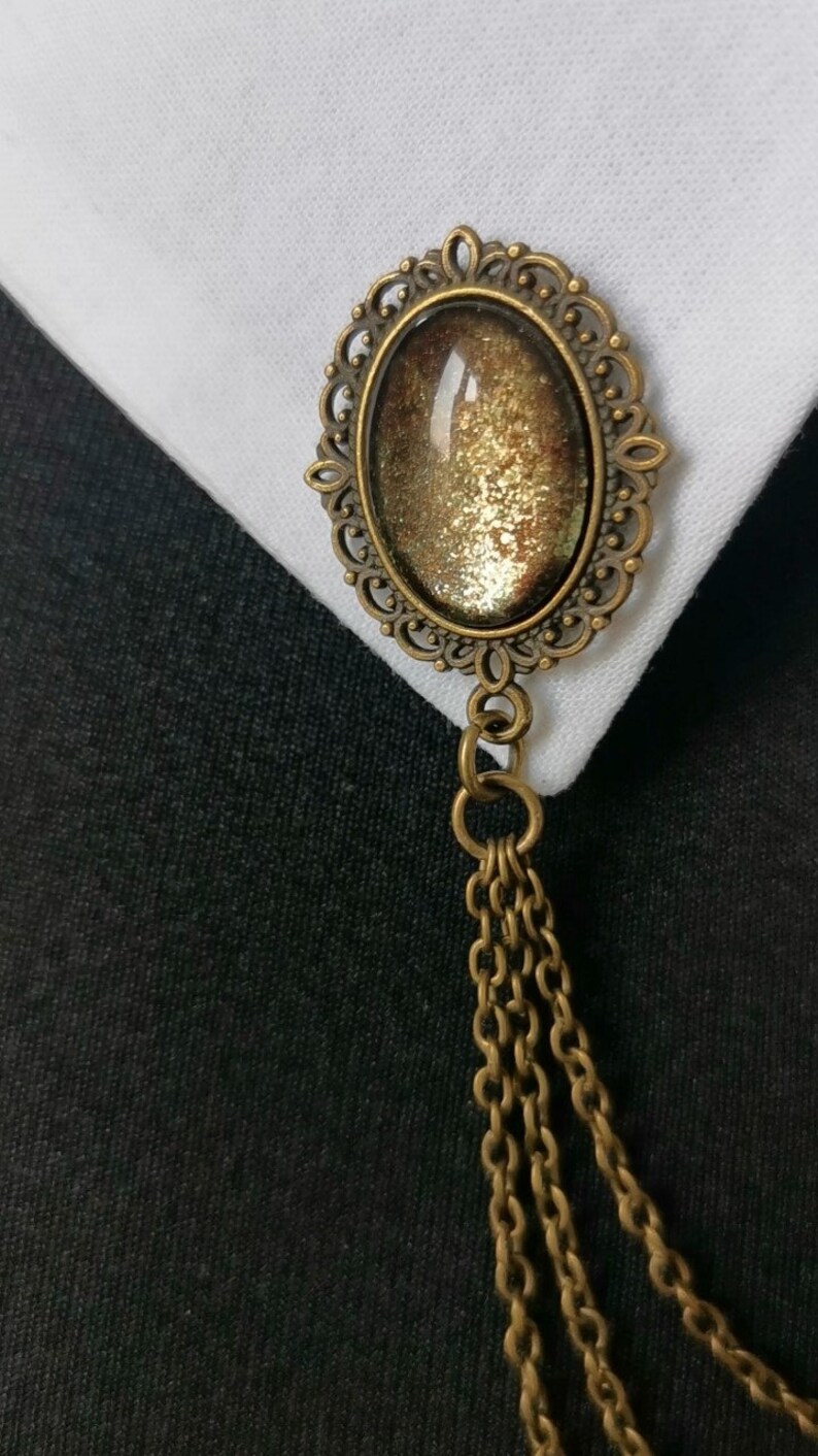 Collier Vintage Doré à Chaînes Et Pièces Métal - Neuf Avec étiquettes - Style Bohème Rétro Pour Femme