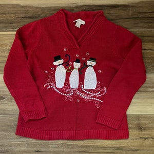 Vintage Christopher and Banks Holiday Sweater