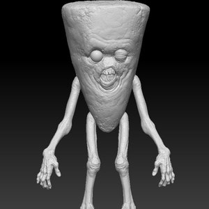 Zombie Candy Corn spooky Halloween season 3D printable file