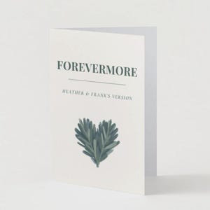 Carte d'invité de mariage inspirée de Taylor Swift, personnalisable, carte de félicitations, carte de jour de mariage, félicitations pour mariage, carte pour toujours