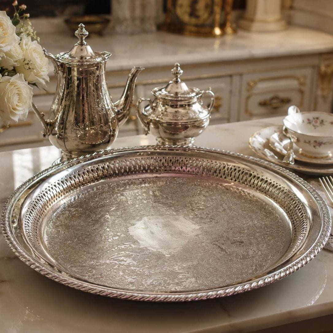 Oneida Silver Trays - Etsy