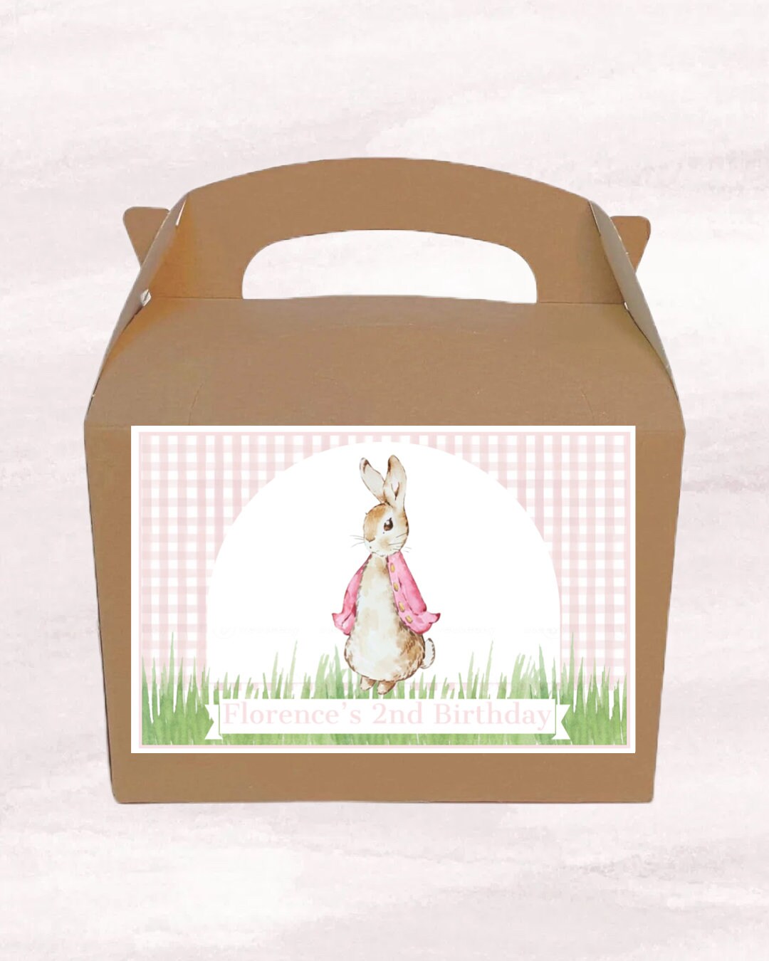 Peter Rabbit Name Labels Digital Peter Rabbit Gable Box Labels - Etsy