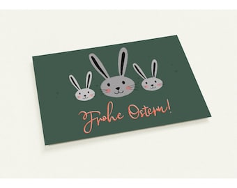 Easter card set with 10 postcards (2-sided, standard envelopes)