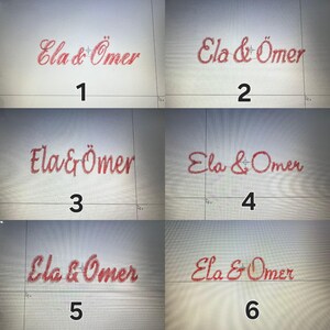 Embroidery Text Font