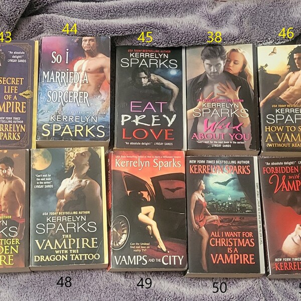 Lot Sale Paranormal Romance