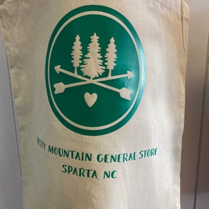 Misty Mountain General Store Discount Tote Bags image 1