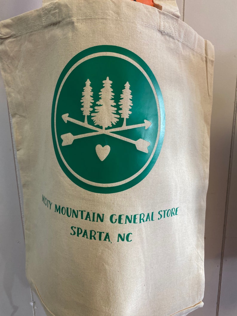 Misty Mountain General Store Discount Tote Bags image 1