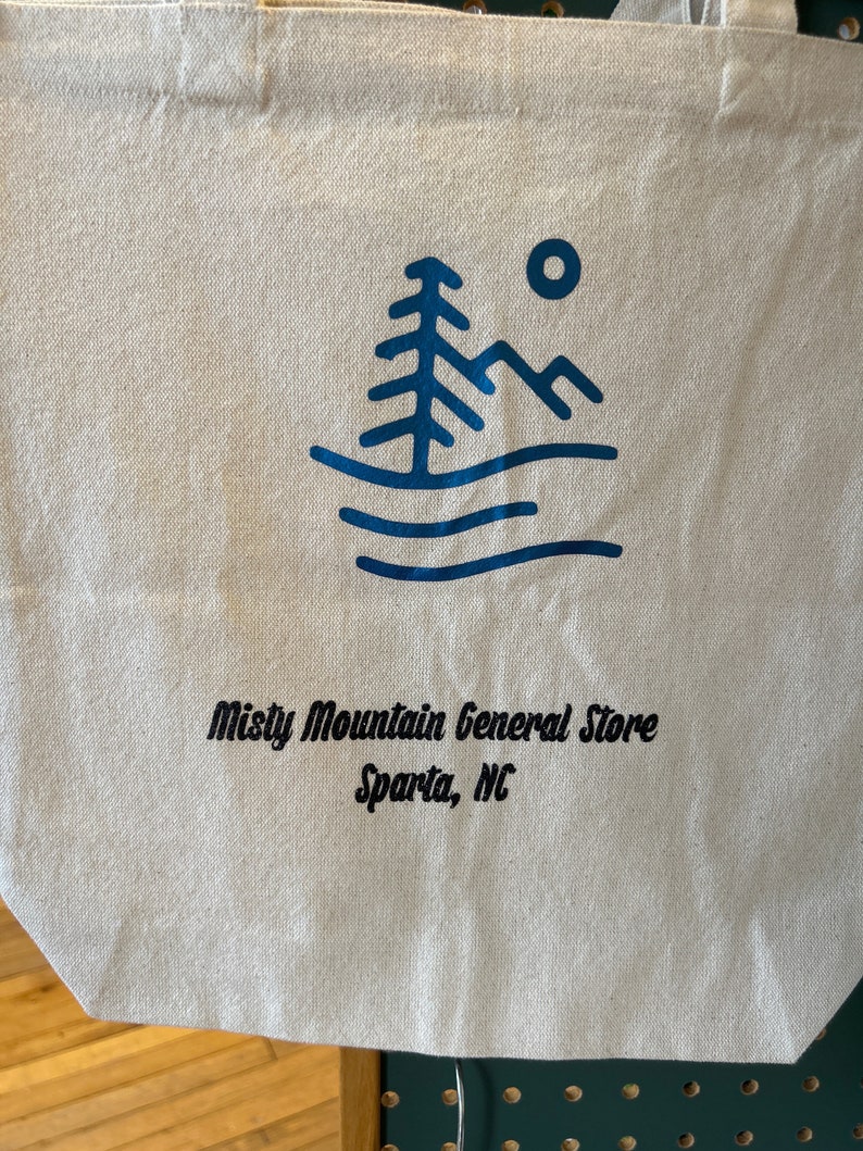 Misty Mountain General Store Discount Tote Bags image 2