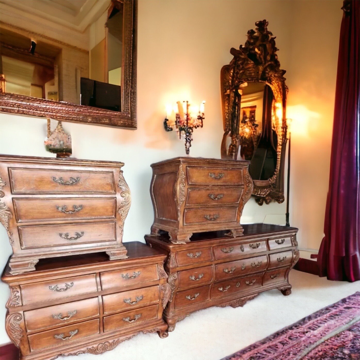 Vintage thomasville 2024 bedroom furniture