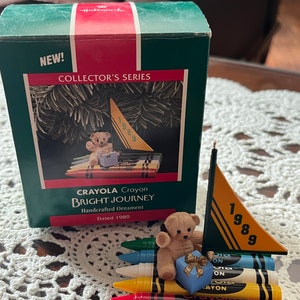 Hallmark Crayola Crayon Bright Journey Ornament