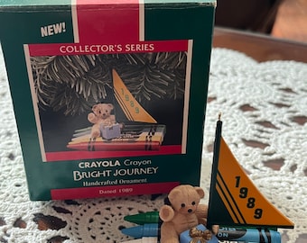Hallmark Crayola Crayon Bright Journey Ornament