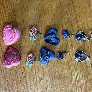 Variety of Earrings, 5 pair