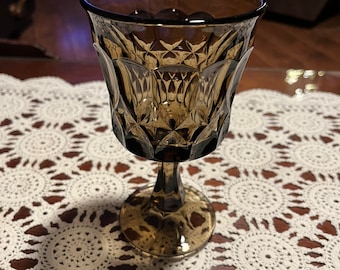 Smoke Brown Wine Glasses set of 3