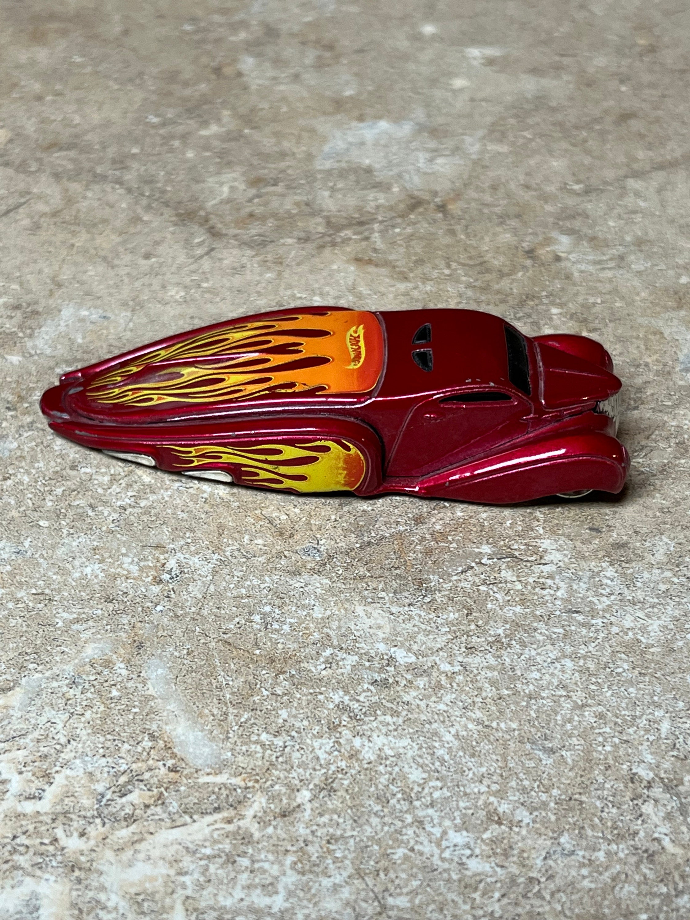 2003 Hot Wheels Red OOZ Coupe With Flames - Etsy