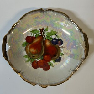 Iridescent Wall Hanging Fruit Plate